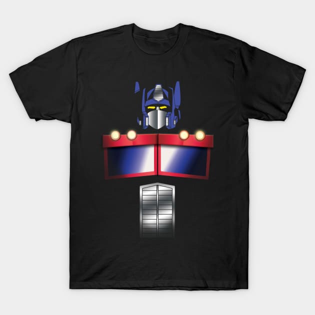 Out of the Shadows - Optimus Prime T-Shirt by G. Patrick Colvin